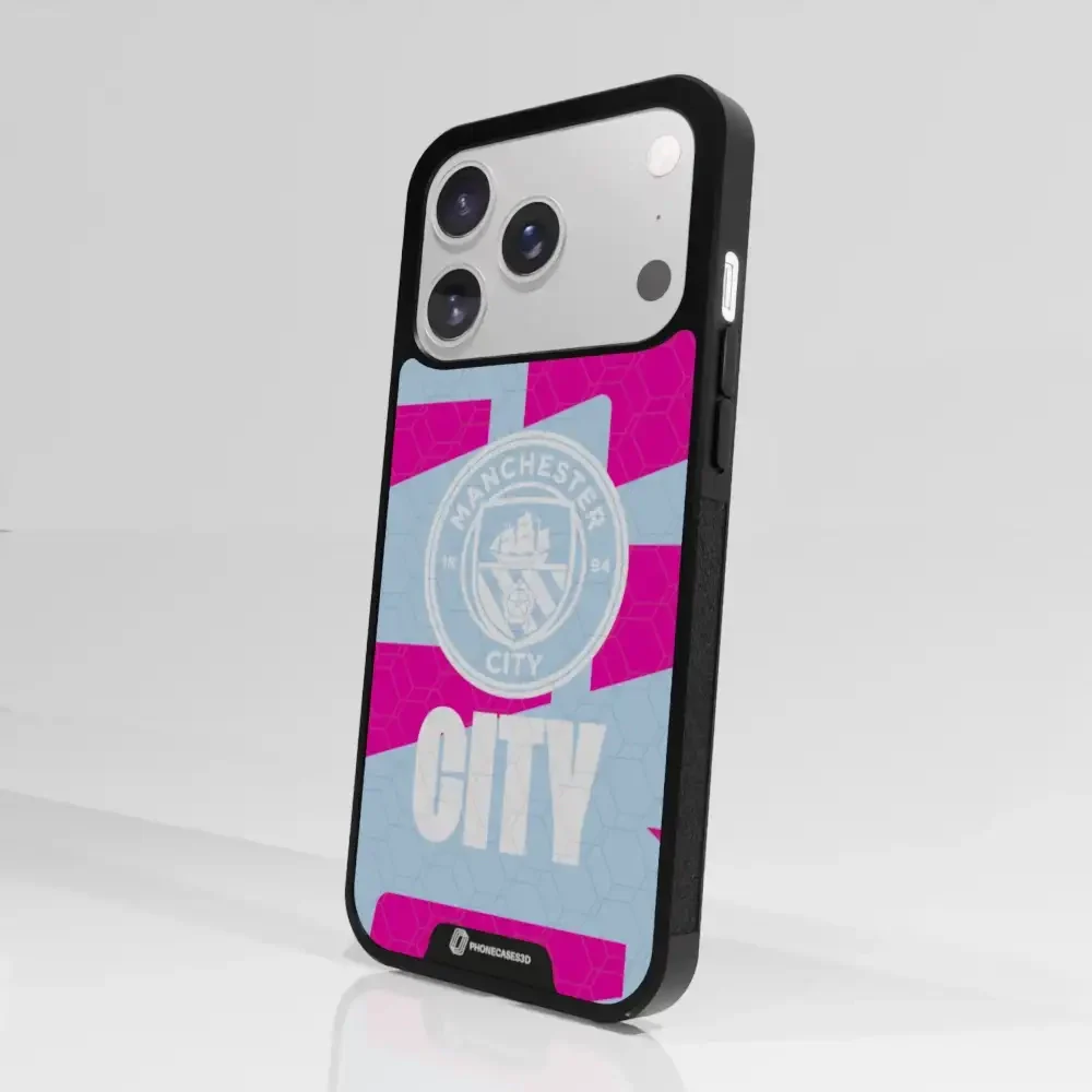 Manchester City Official 3D Phone Case – Flag Pattern - Image 104