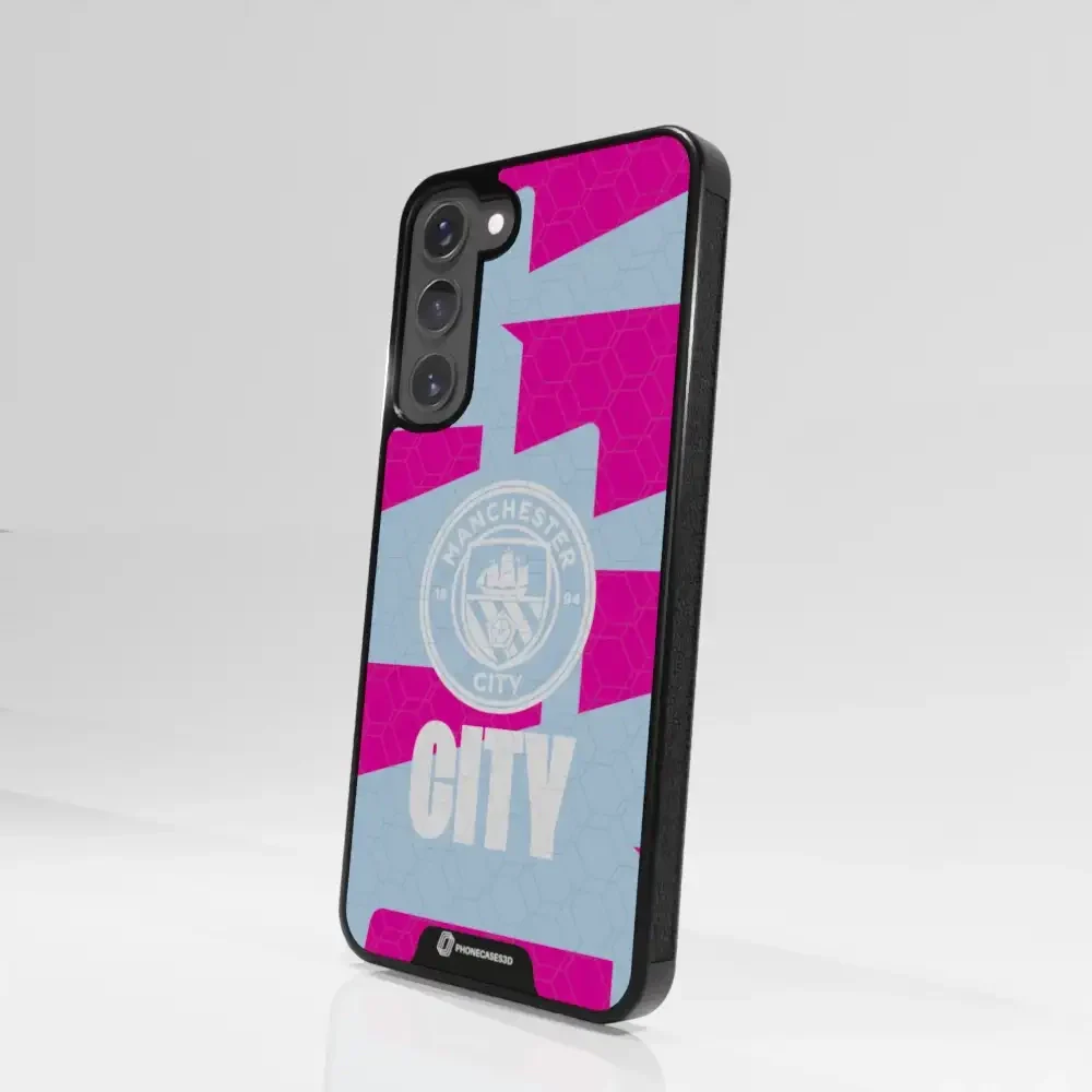 Manchester City Official 3D Phone Case – Flag Pattern - Image 112