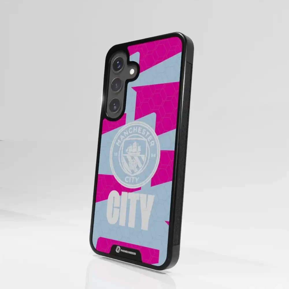 Manchester City Official 3D Phone Case – Flag Pattern - Image 114