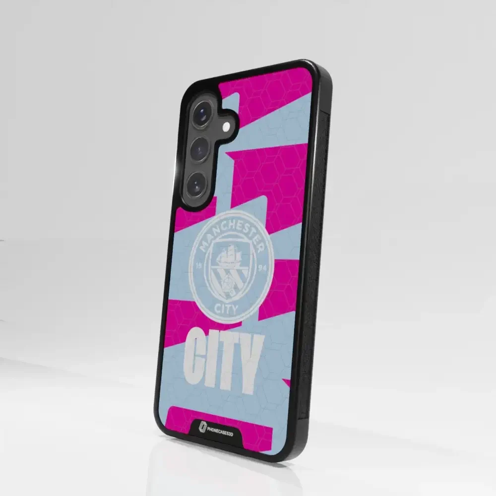Manchester City Official 3D Phone Case – Flag Pattern - Image 117