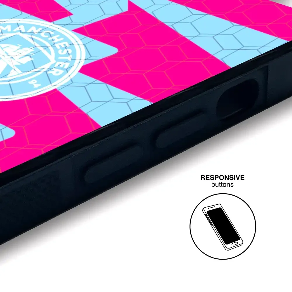 Manchester City Official 3D Phone Case – Flag Pattern - Image 71