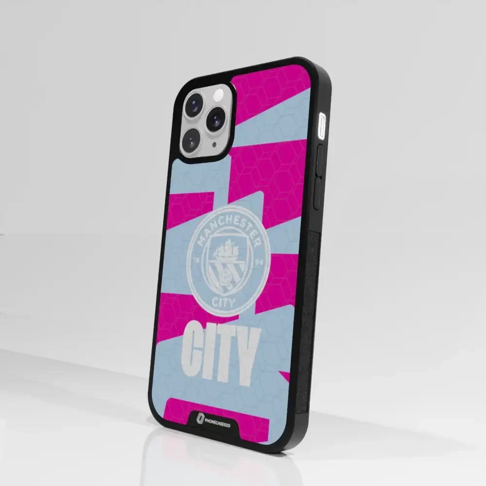 Manchester City Official 3D Phone Case – Flag Pattern - Image 74