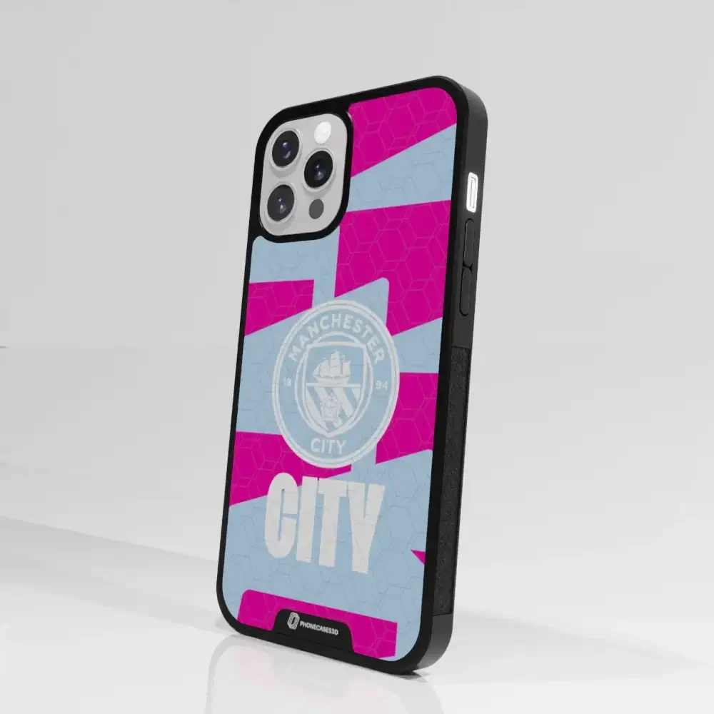 Manchester City Official 3D Phone Case – Flag Pattern - Image 78