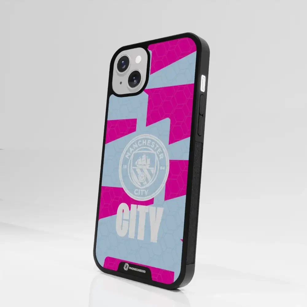 Manchester City Official 3D Phone Case – Flag Pattern - Image 85