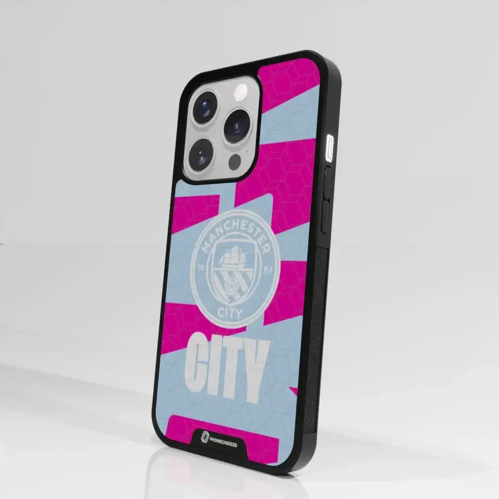 Manchester City Official 3D Phone Case – Flag Pattern - Image 90