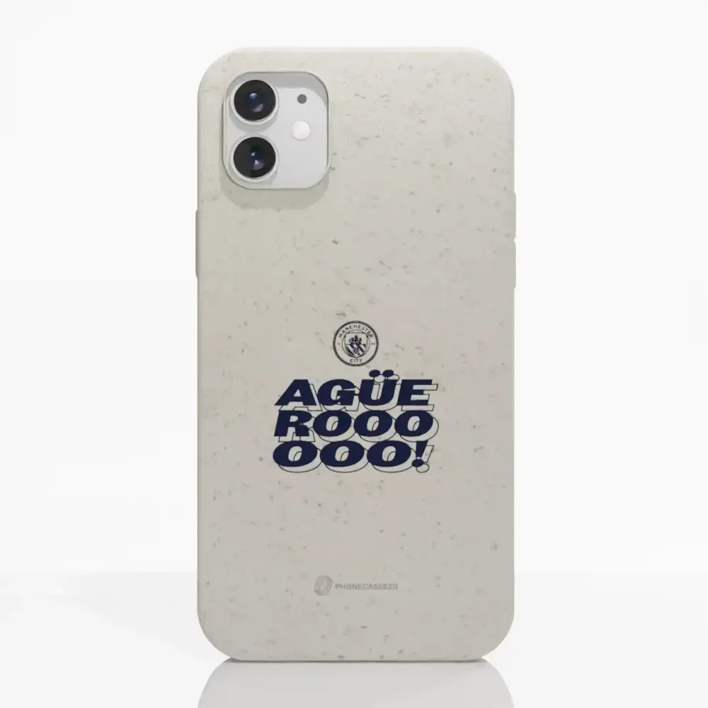 Manchester City Official Compostable Phone Case – Agüerooo!