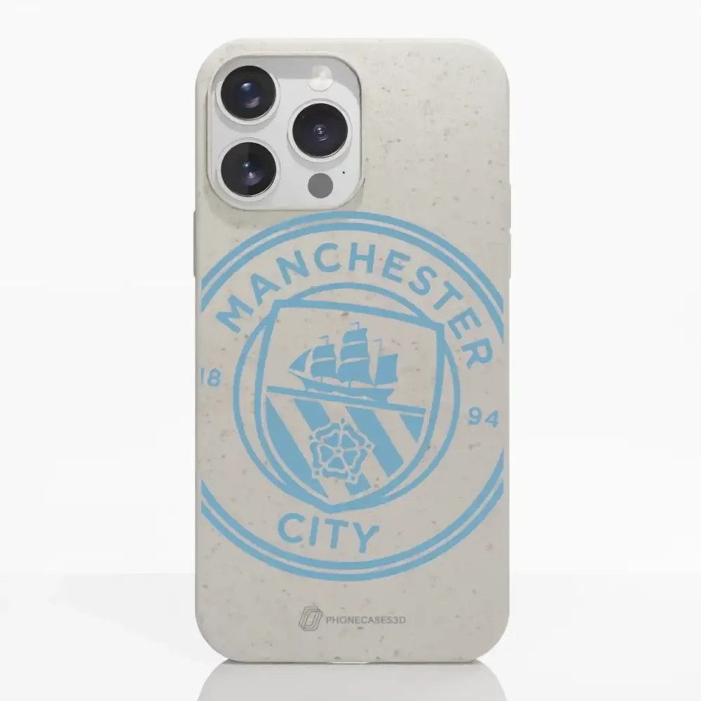 Manchester City Official Compostable Phone Case – Blue Tilted Crest - Image 13