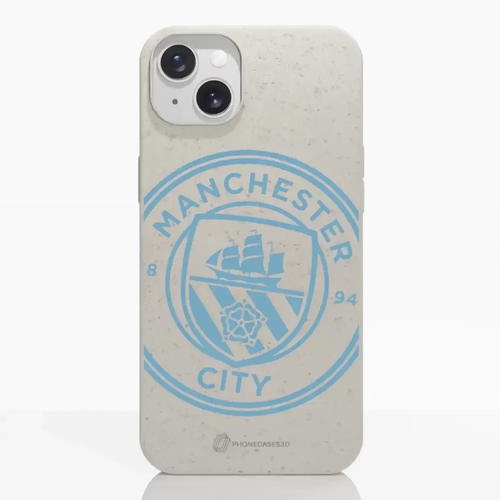 Manchester City Official Compostable Phone Case – Blue Tilted Crest - Image 15