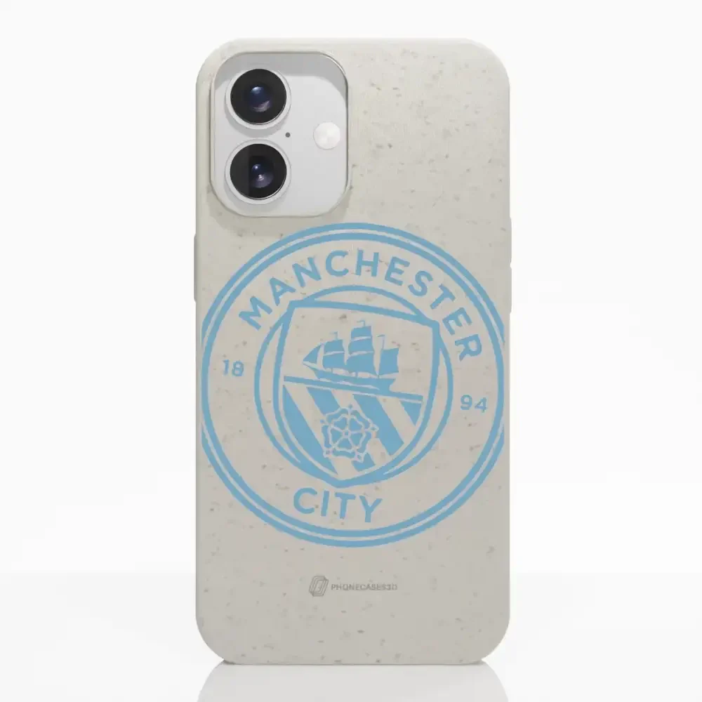 Manchester City Official Compostable Phone Case – Blue Tilted Crest - Image 18