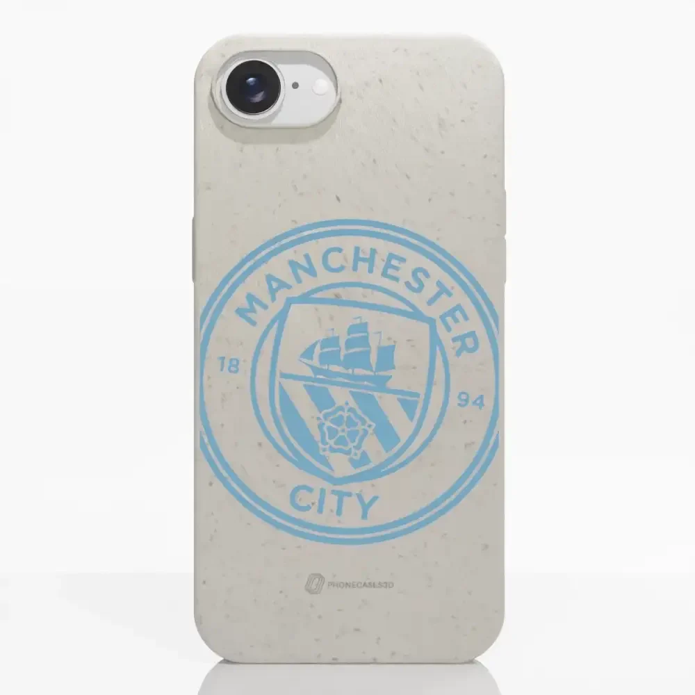 Manchester City Official Compostable Phone Case – Blue Tilted Crest - Image 19