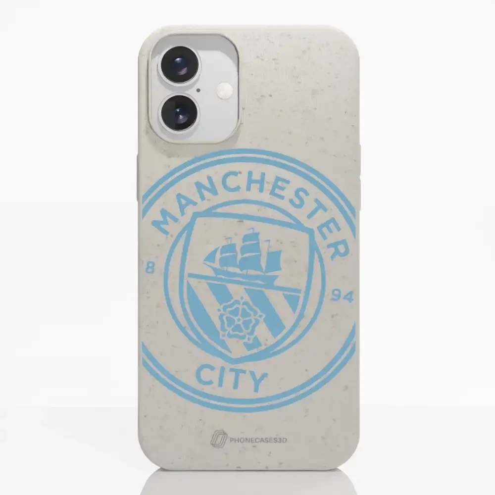 Manchester City Official Compostable Phone Case – Blue Tilted Crest - Image 20