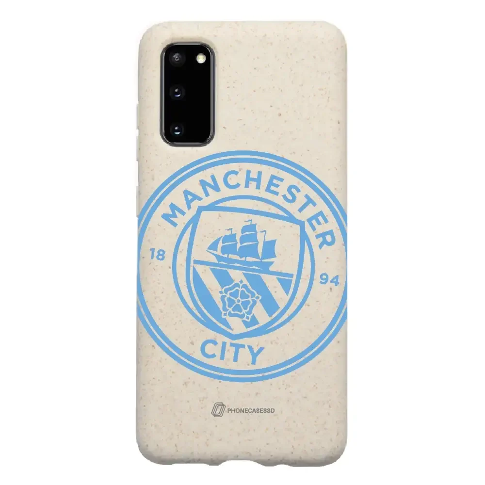 Manchester City Official Compostable Phone Case – Blue Tilted Crest - Image 23