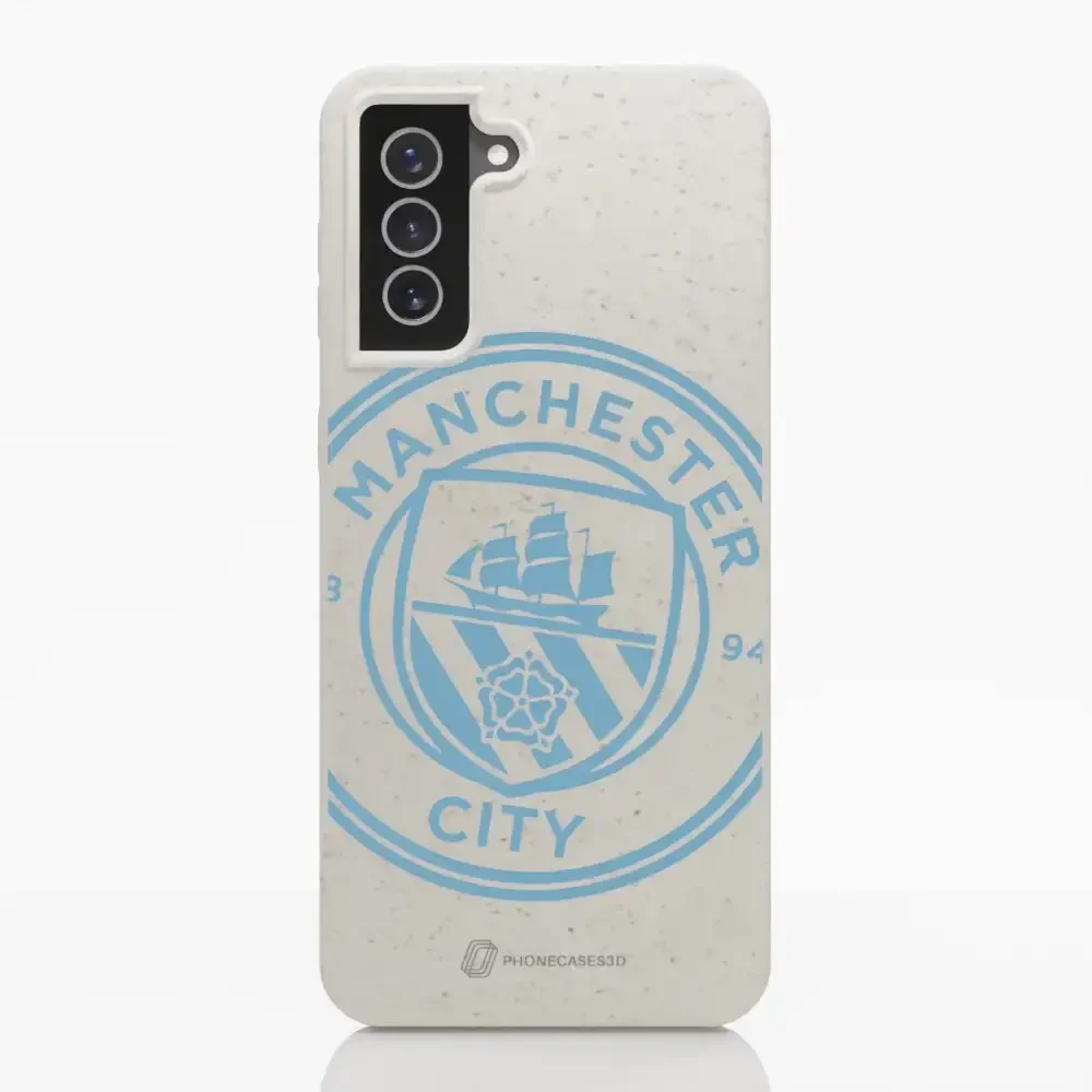 Manchester City Official Compostable Phone Case – Blue Tilted Crest - Image 25
