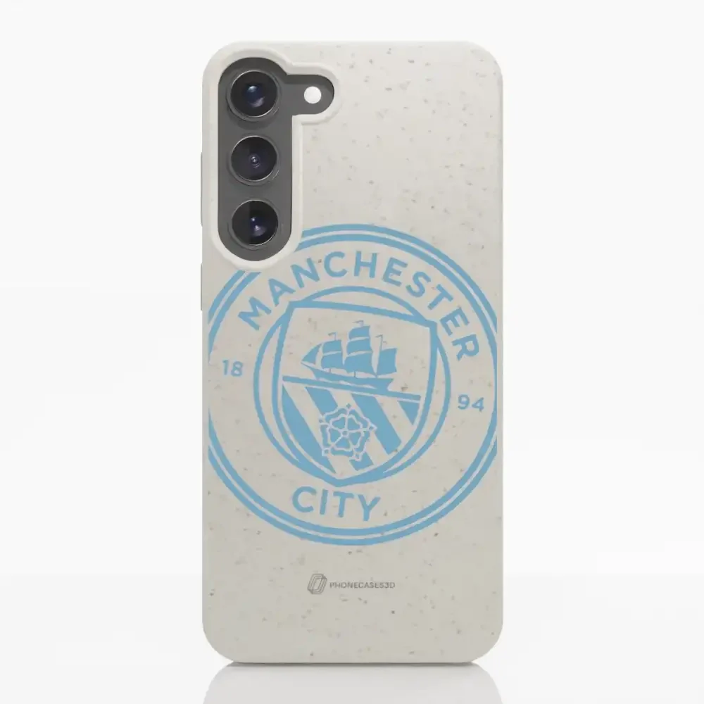 Manchester City Official Compostable Phone Case – Blue Tilted Crest - Image 30