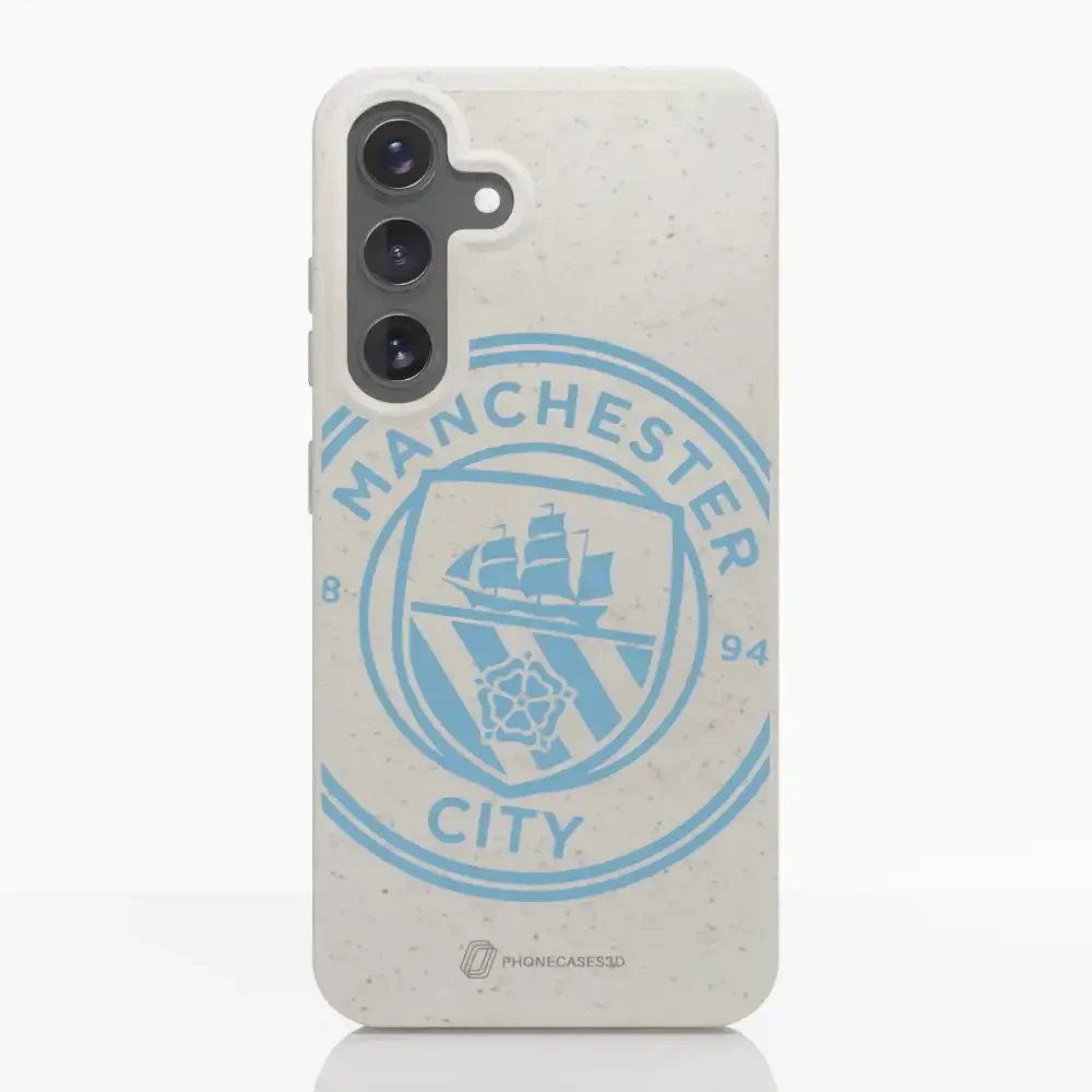 Manchester City Official Compostable Phone Case – Blue Tilted Crest - Image 37