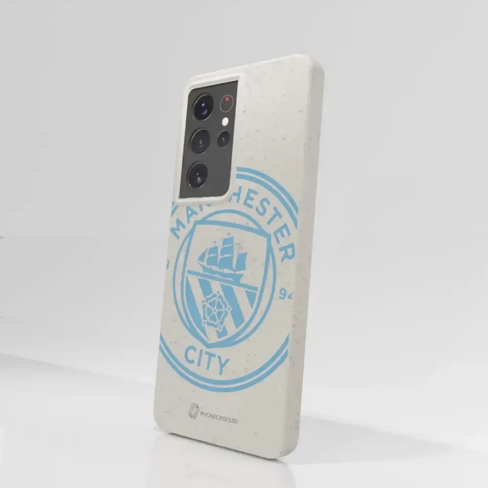 Manchester City Official Compostable Phone Case – Blue Tilted Crest - Image 71