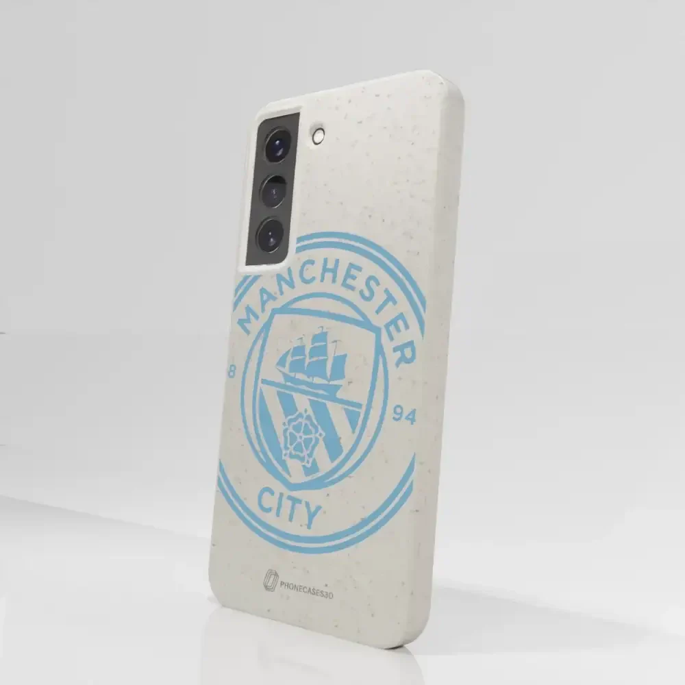 Manchester City Official Compostable Phone Case – Blue Tilted Crest - Image 73