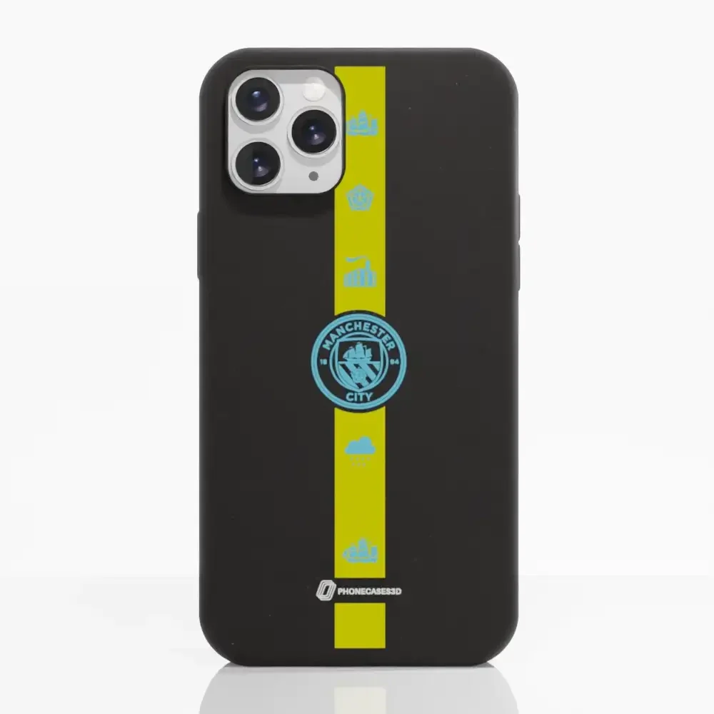 Manchester City Official Compostable Phone Case – City Glyphs - Image 2