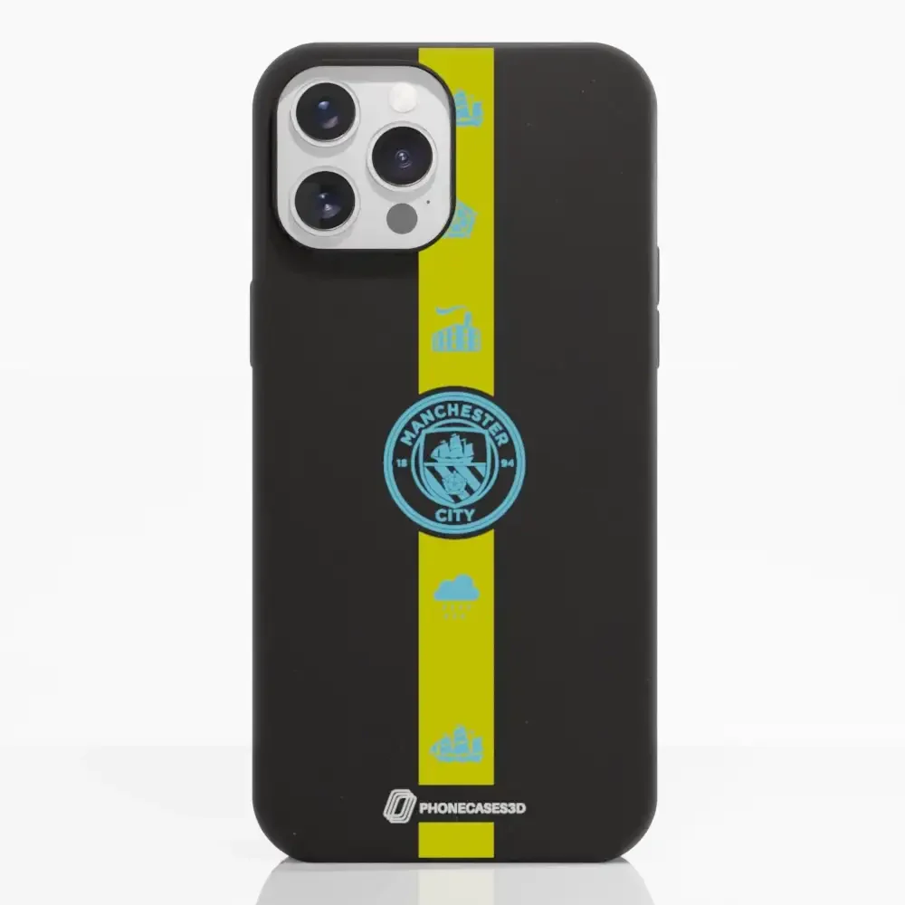 Manchester City Official Compostable Phone Case – City Glyphs - Image 6