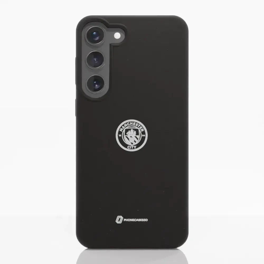 Manchester City Official Compostable Phone Case – White Crest - Image 36