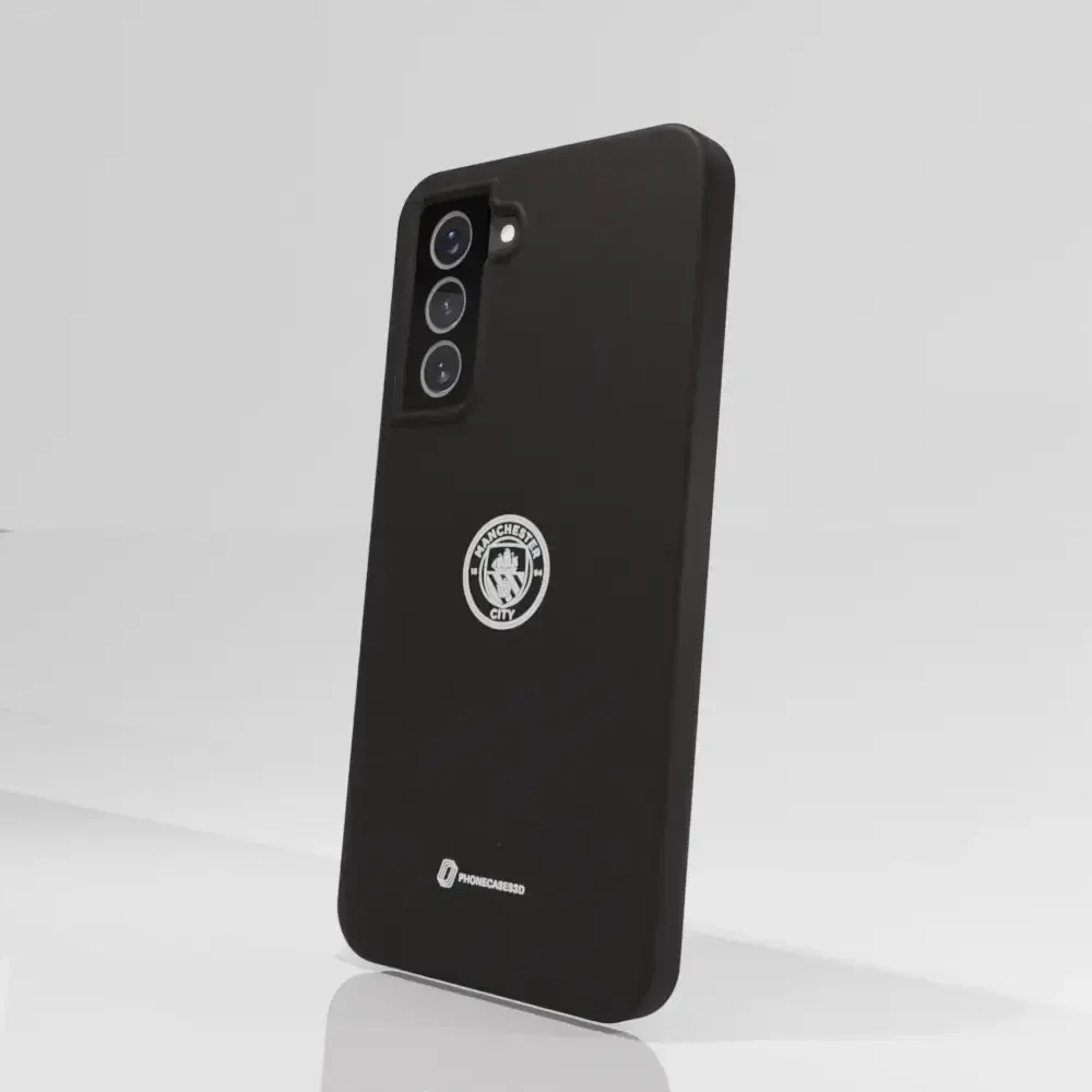 Manchester City Official Compostable Phone Case – White Crest - Image 69