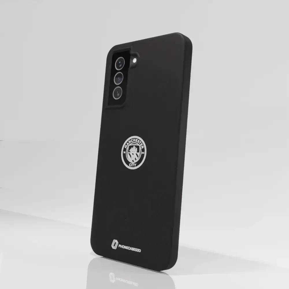 Manchester City Official Compostable Phone Case – White Crest - Image 70