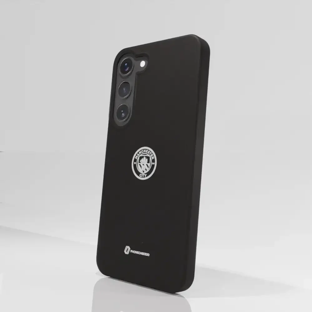 Manchester City Official Compostable Phone Case – White Crest - Image 75