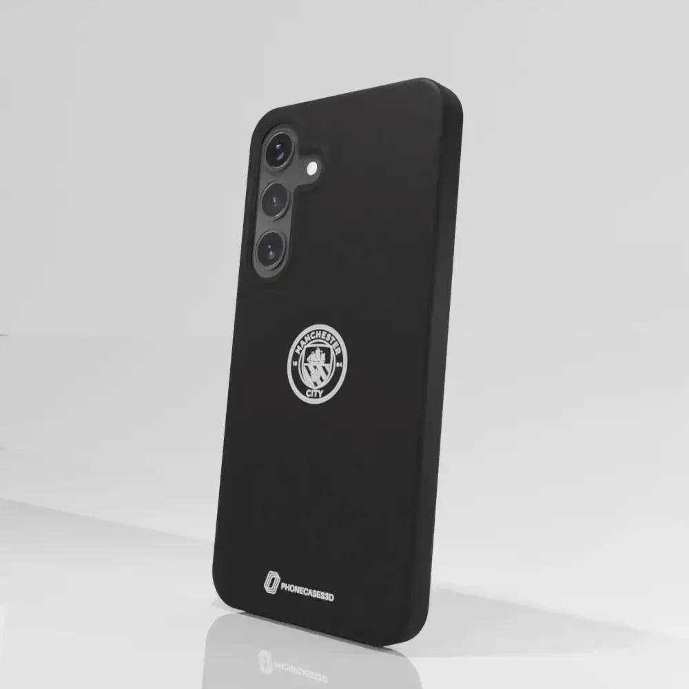 Manchester City Official Compostable Phone Case – White Crest - Image 79