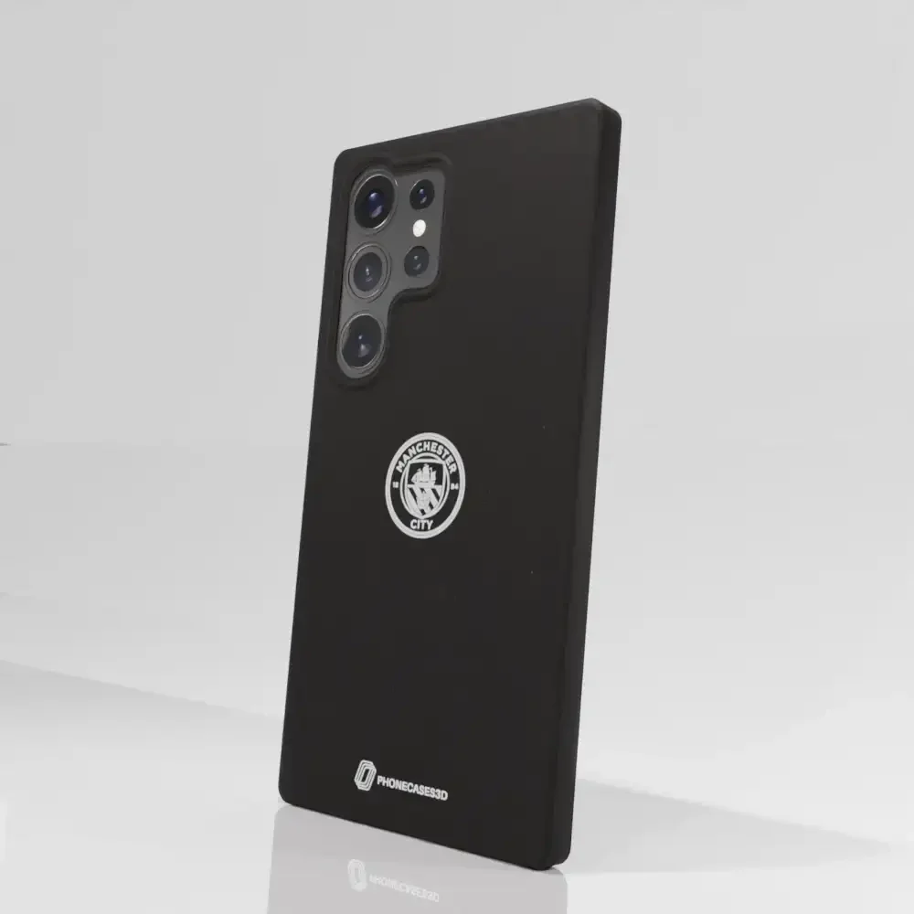 Manchester City Official Compostable Phone Case – White Crest - Image 80
