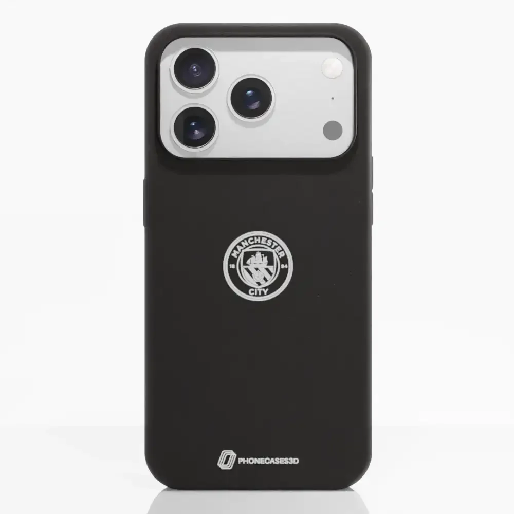 Manchester City Official Compostable Phone Case – White Crest - Image 87