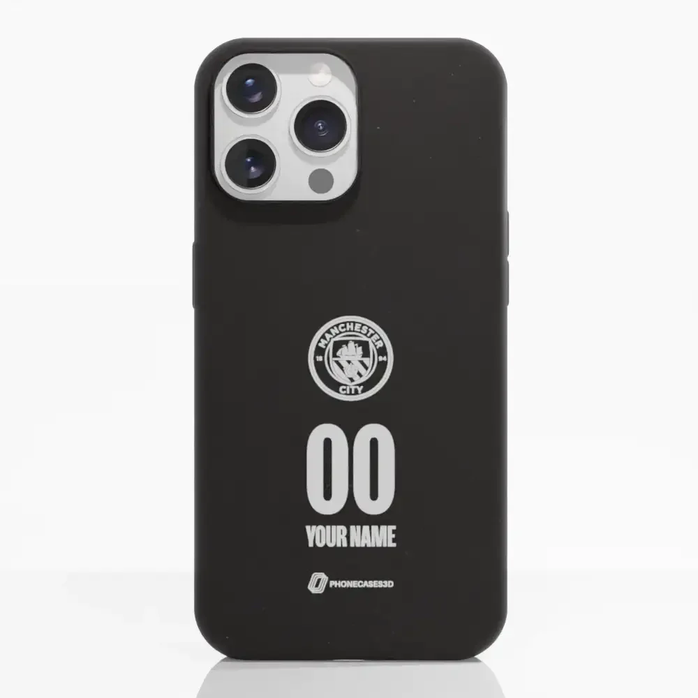 Manchester City Official Compostable Phone Case – White Crest - Image 11