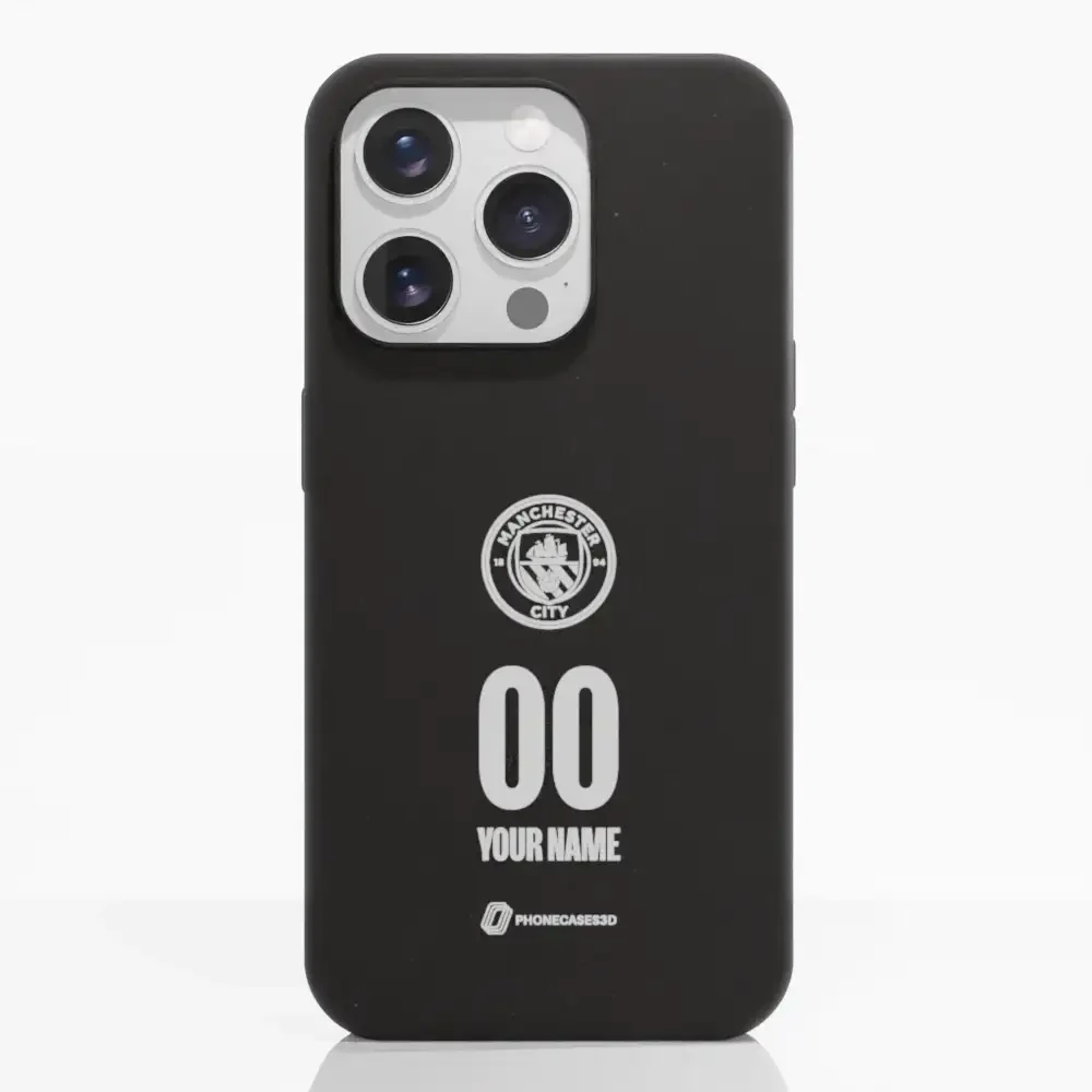 Manchester City Official Compostable Phone Case – White Crest - Image 20