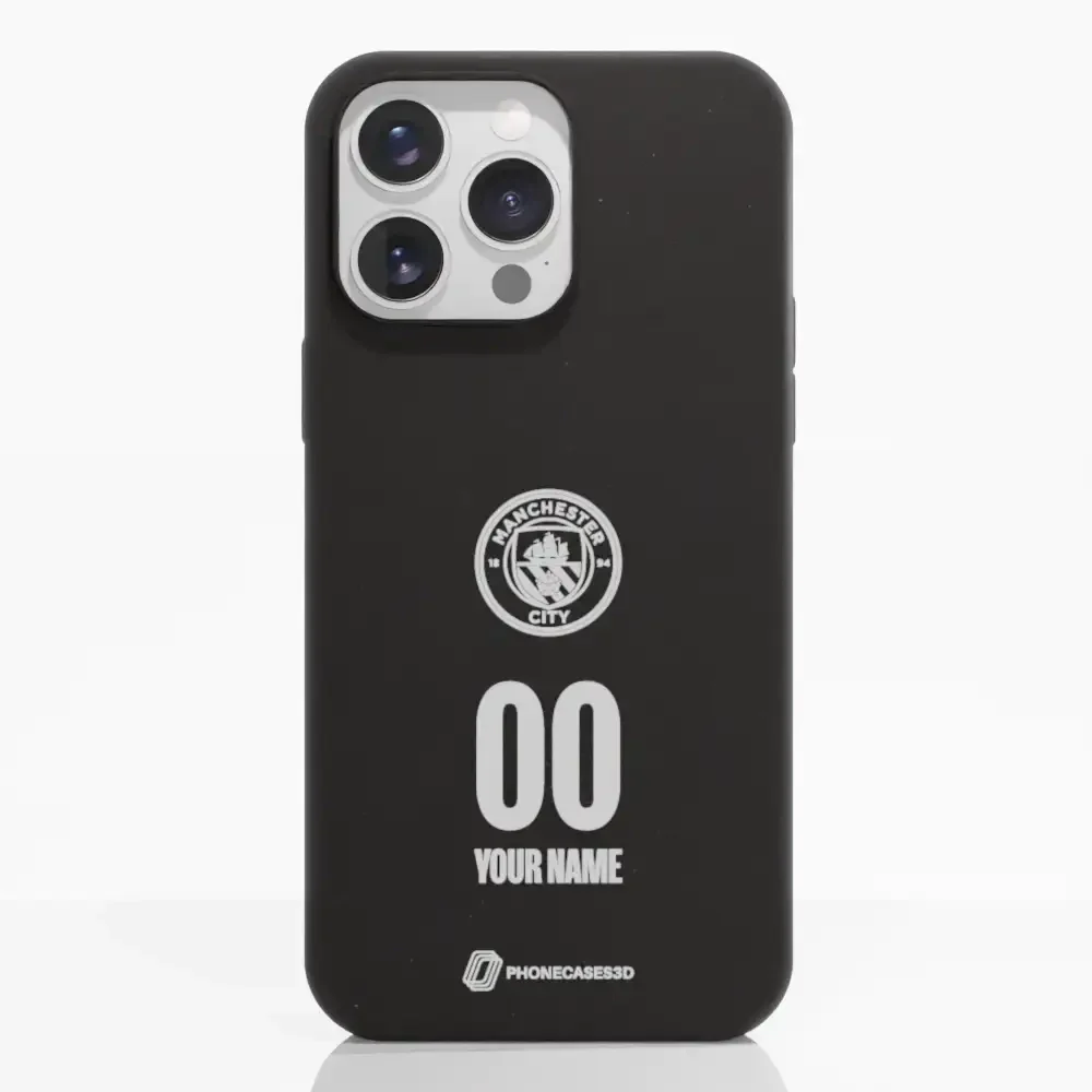 Manchester City Official Compostable Phone Case – White Crest - Image 21