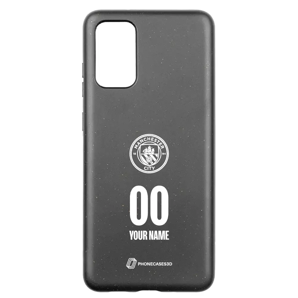 Manchester City Official Compostable Phone Case – White Crest - Image 27