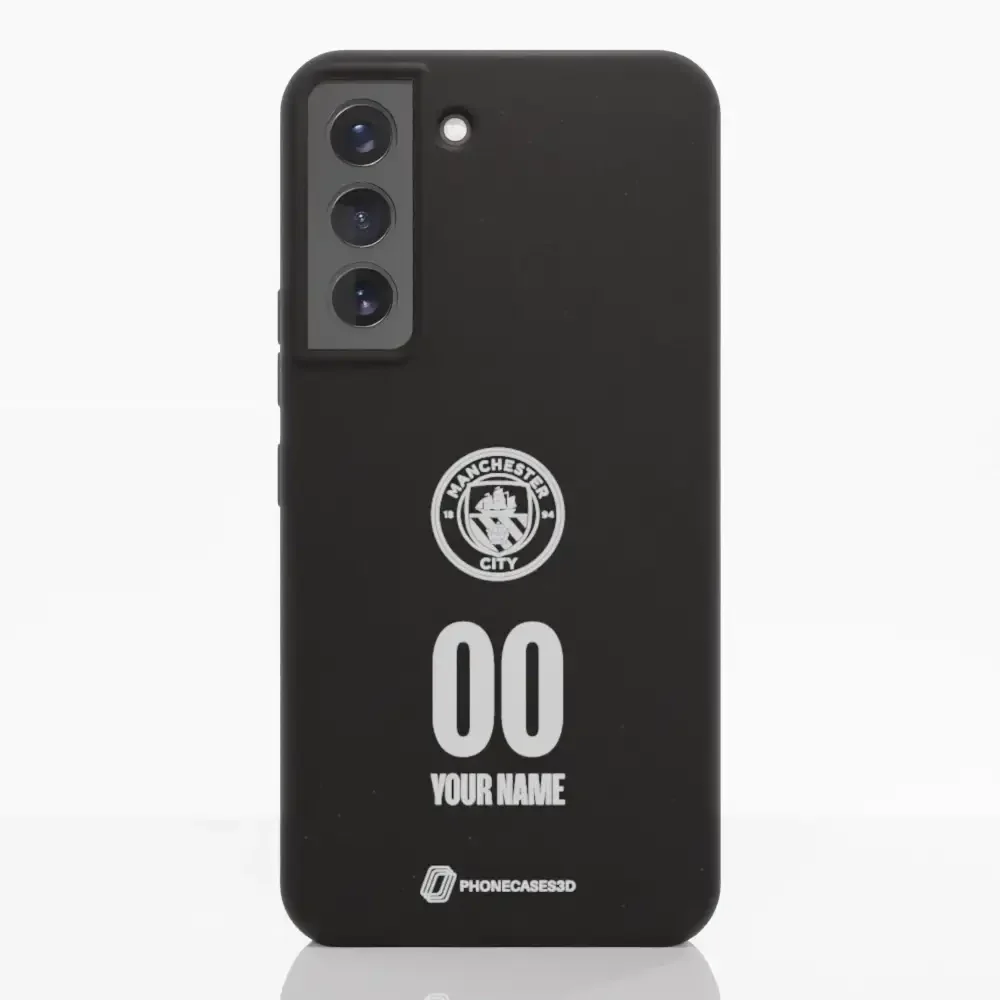 Manchester City Official Compostable Phone Case – White Crest - Image 33