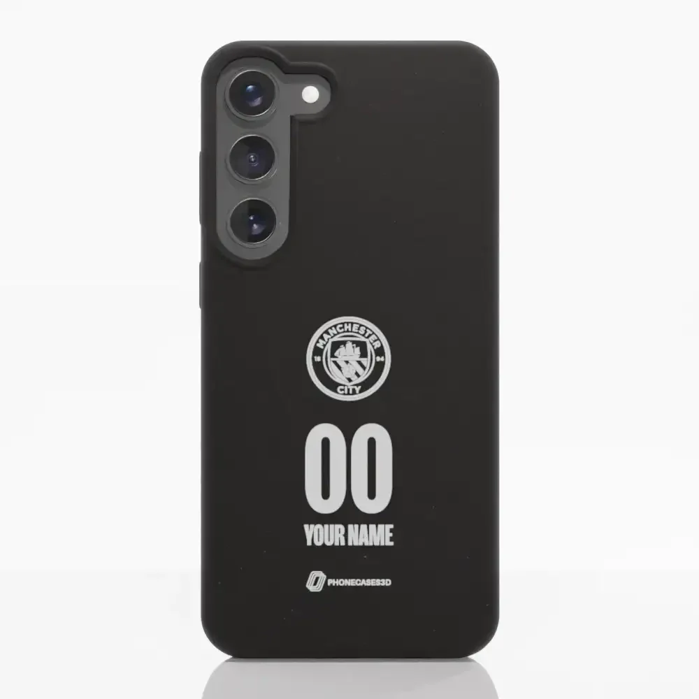 Manchester City Official Compostable Phone Case – White Crest - Image 35