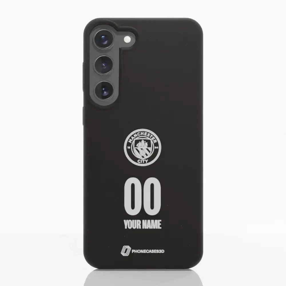 Manchester City Official Compostable Phone Case – White Crest - Image 36