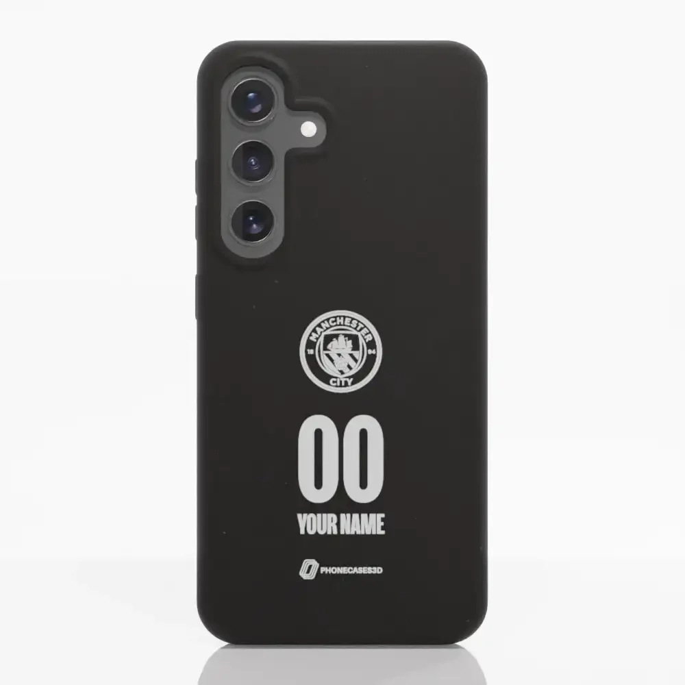 Manchester City Official Compostable Phone Case – White Crest - Image 38