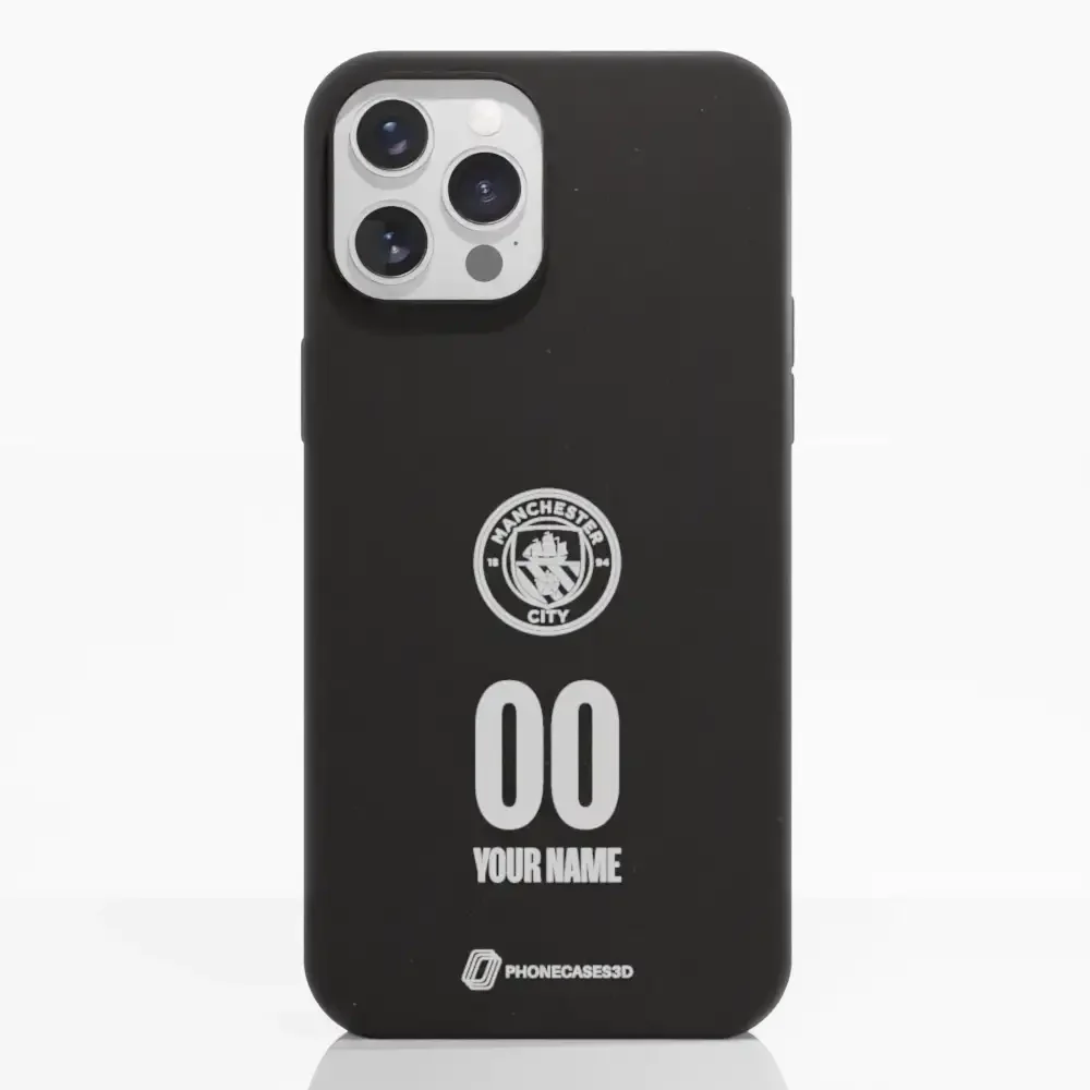 Manchester City Official Compostable Phone Case – White Crest - Image 5