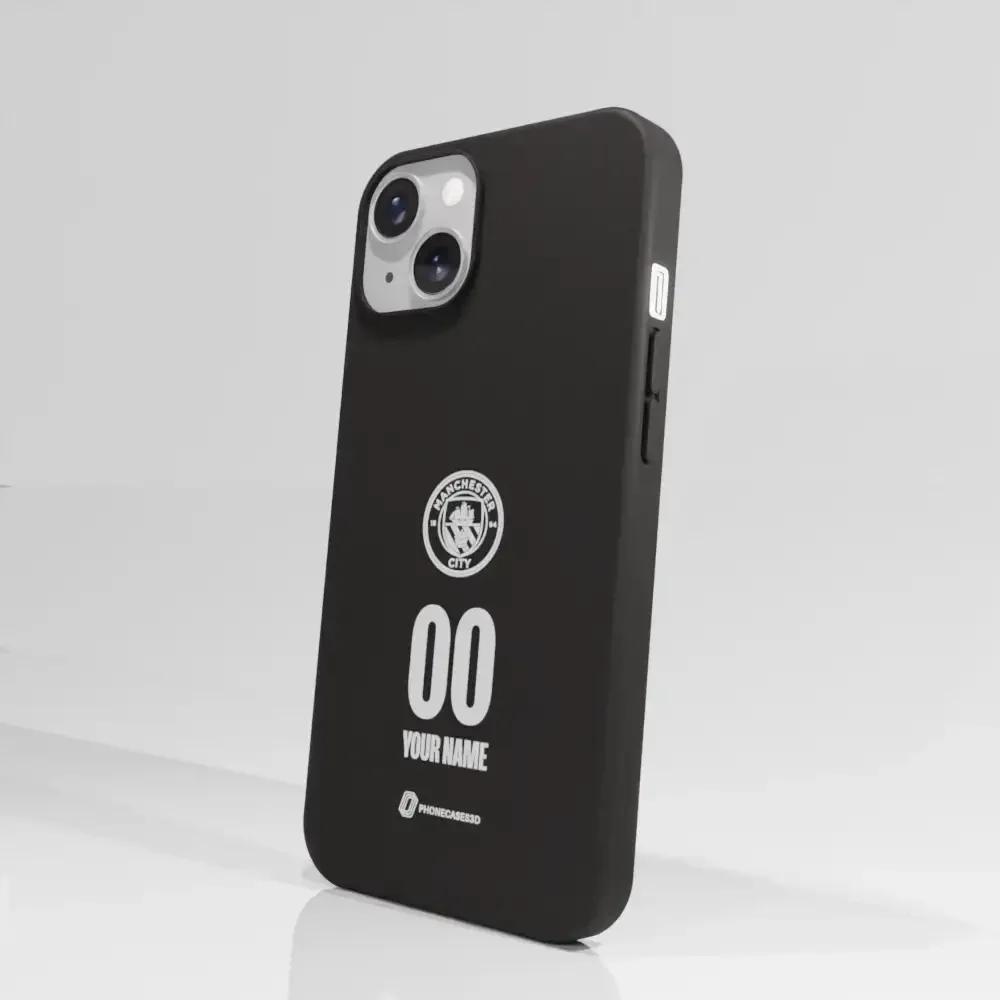 Manchester City Official Compostable Phone Case – White Crest - Image 56