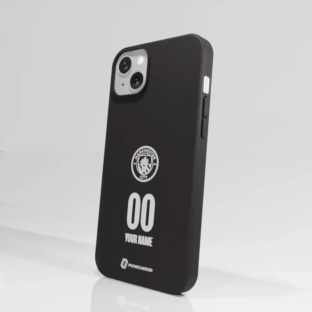 Manchester City Official Compostable Phone Case – White Crest - Image 57