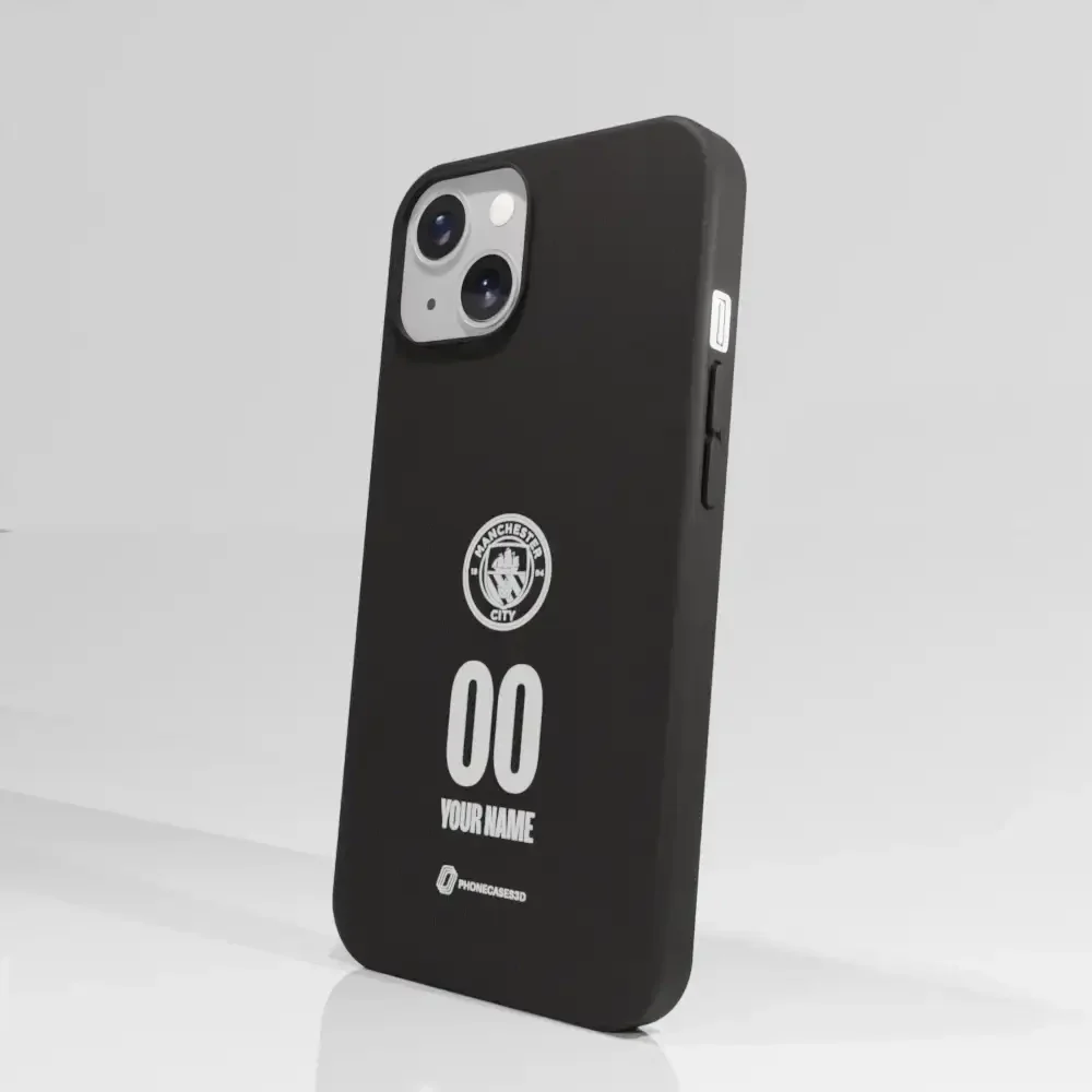 Manchester City Official Compostable Phone Case – White Crest - Image 60