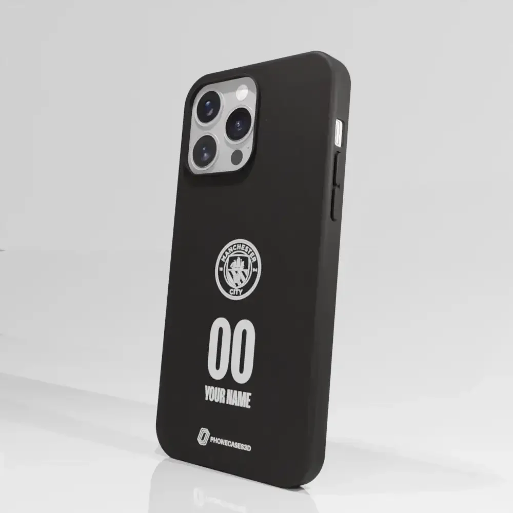 Manchester City Official Compostable Phone Case – White Crest - Image 63