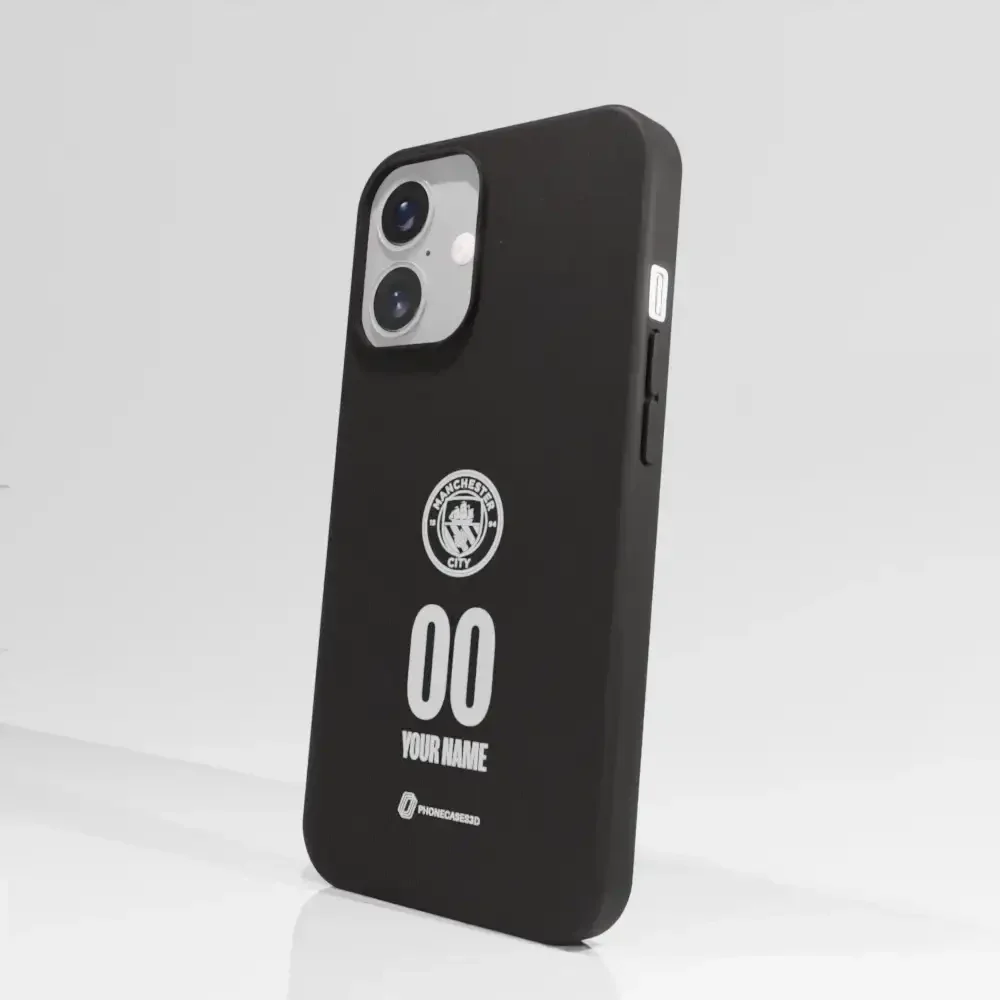 Manchester City Official Compostable Phone Case – White Crest - Image 64