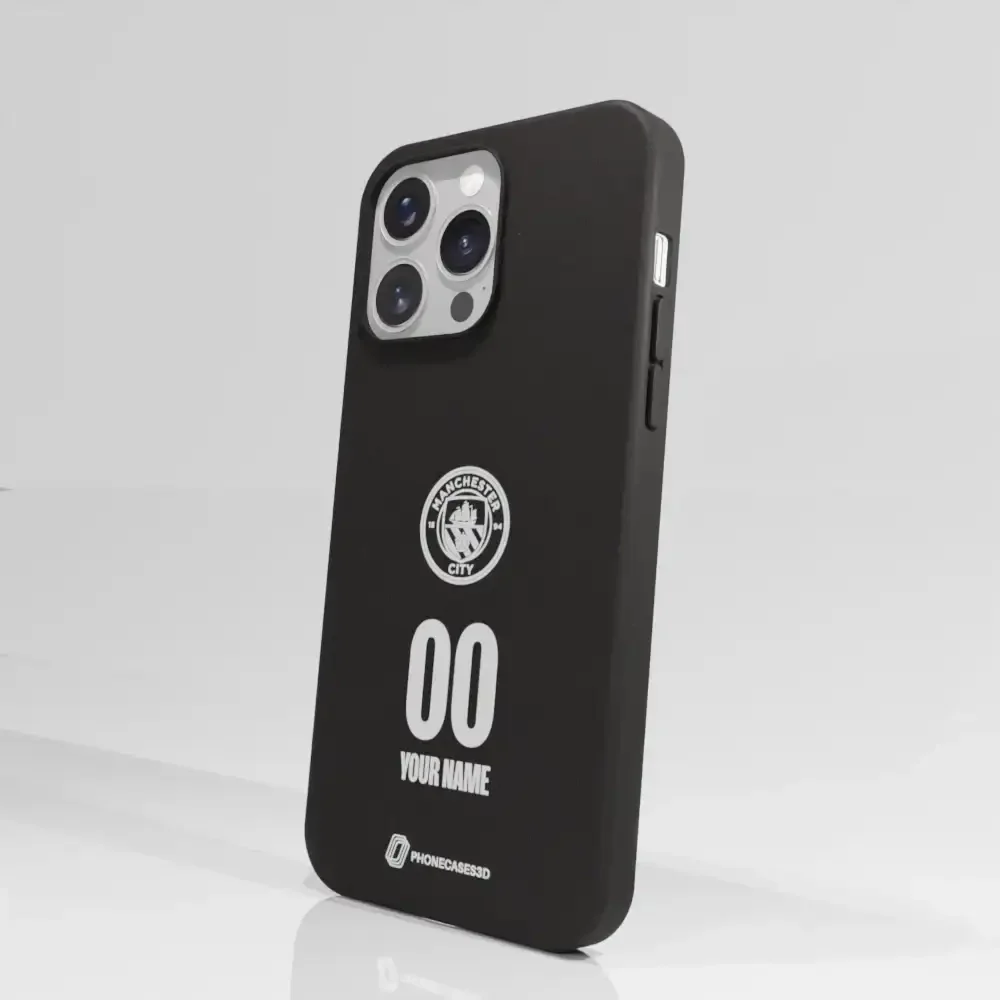 Manchester City Official Compostable Phone Case – White Crest - Image 68