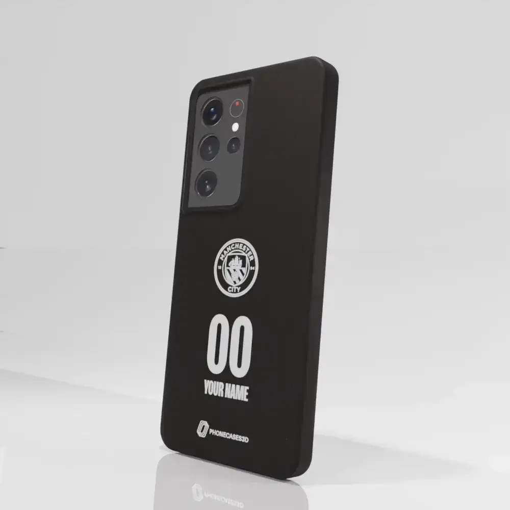 Manchester City Official Compostable Phone Case – White Crest - Image 71