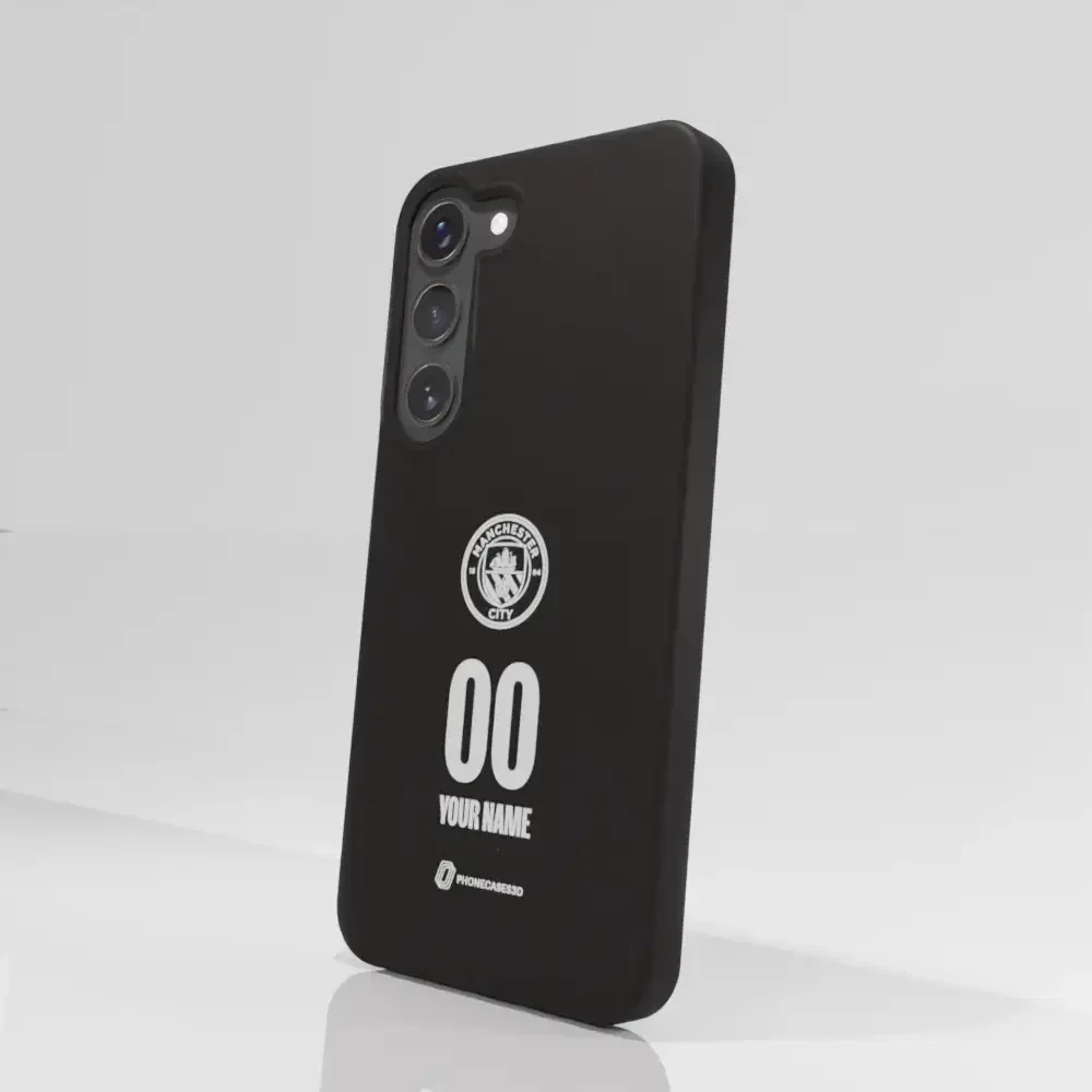Manchester City Official Compostable Phone Case – White Crest - Image 75