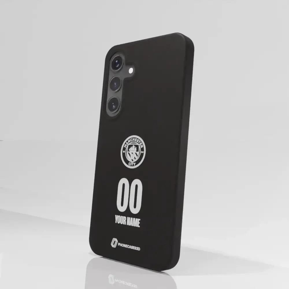 Manchester City Official Compostable Phone Case – White Crest - Image 79