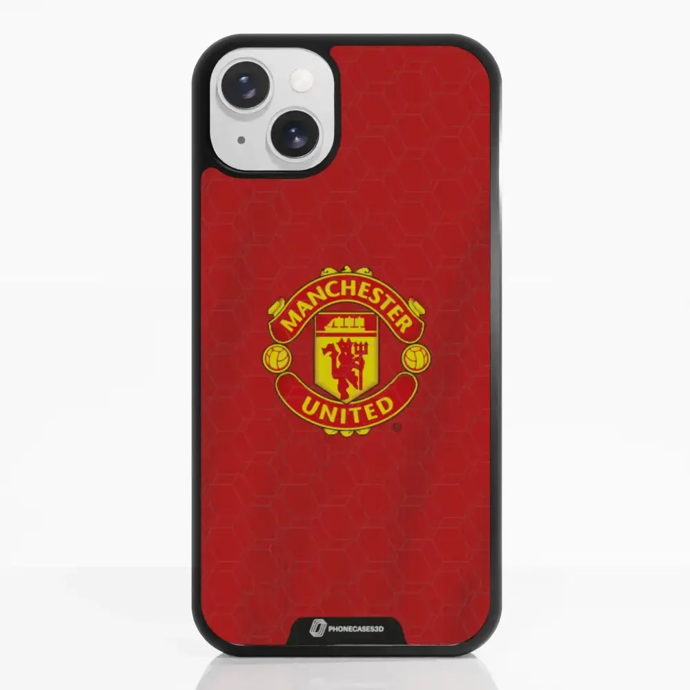 Manchester United Official 3D Phone Case Design red shirt - Image 10