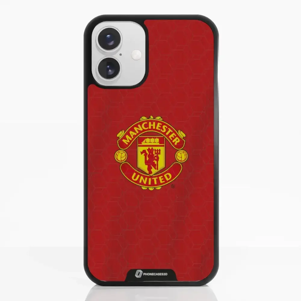 Manchester United Official 3D Phone Case Design red shirt - Image 13